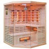 Sauna sucha INFRARED ALTA4 150x150 cm 4-5 osobowa niskotemperaturowa Hydrosan