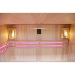 Sauna FIŃSKA OSLO3 150x120cm HARVIA 4.5KW 3-4 osobowa wysokotemperaturowa Hydrosan