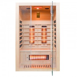 Sauna sucha INFRARED ALTA2 120X105 cm 2-3 osobowa niskotemperaturowa Hydrosan