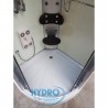 Kabina prysznicowa z hydromasażem Hydrosan WSH-7120W 90x90